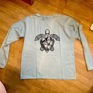 Nautical turtle sweatshirt